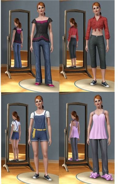 The Sims 3 Pets new clothes