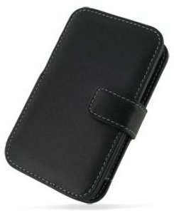 Pdair Black Leather Book Case 