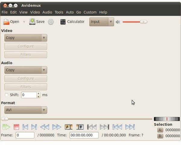 Avidemux on Ubuntu 10.04