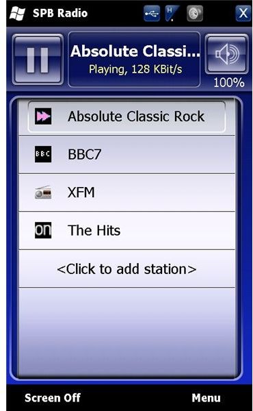 Tune In to Windows Mobile Internet Radio