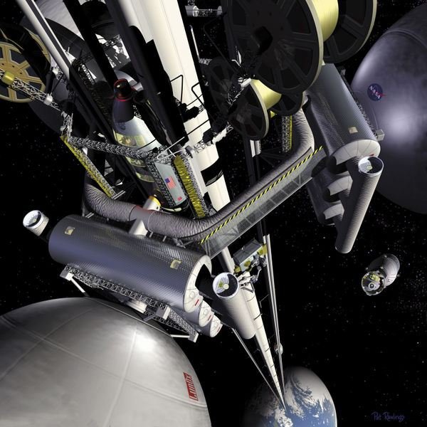 NASA Space Elevator Image 