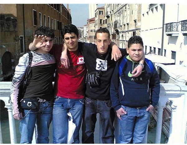 Italian Teenagers Venice 2007 Wikimedia Commons