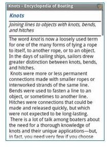 Encyclopedia of Boating