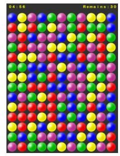 bubble breaker game scoring