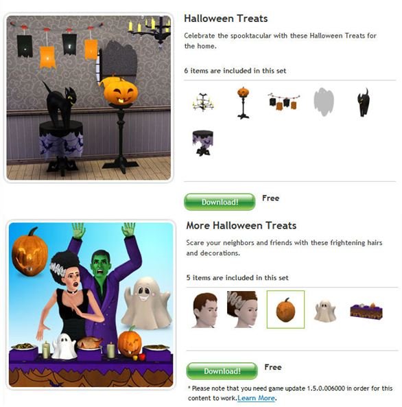 The Sims 3 Halloween Party