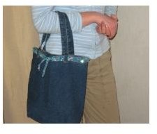 Middle School Sewing Lesson Plan: Make a Blue Jean Book Bag