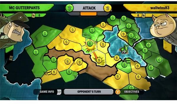 Risk Factions Attack Turn