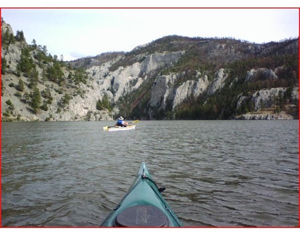 Kayaking the Missouri River