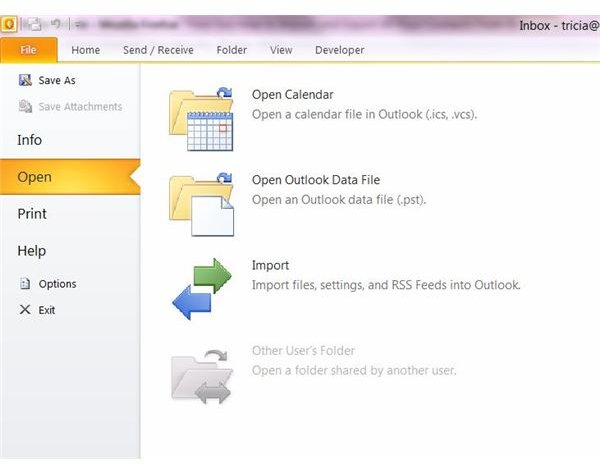 How to Import Contacts into Outlook 2010