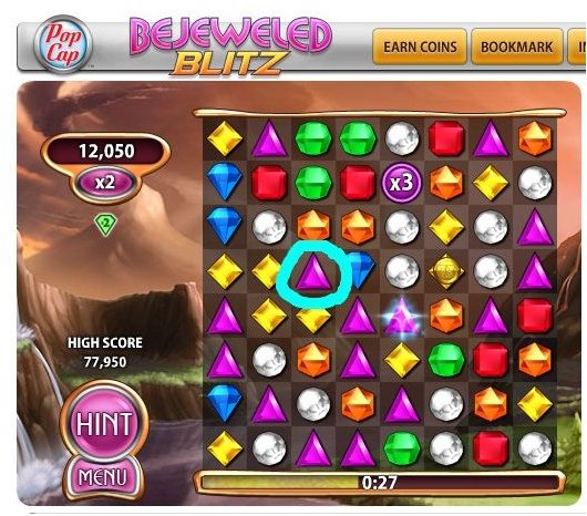 How To Get A High Score On Bejeweled Blitz