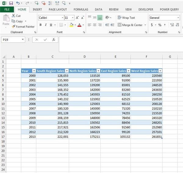 Create Bar Chart In Excel 2013