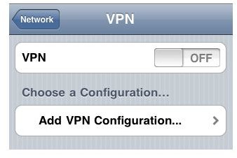 Add VPN Configuration