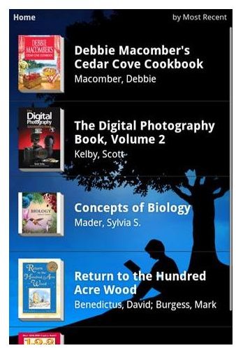 Kindle app for Android