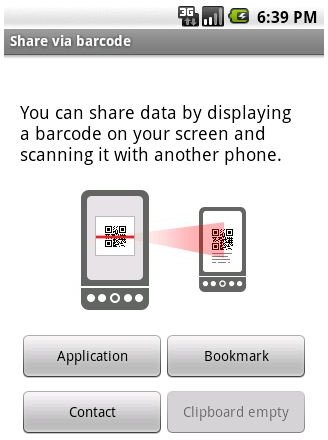 Barcode Scanner - Google Android apps