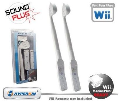 Reviewing the Nintendo Wii Golf Kit with Sound Plus and Nintendo Wii Baseball Kit with Sound Plus