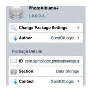 PhotoAlbums+ Cydia