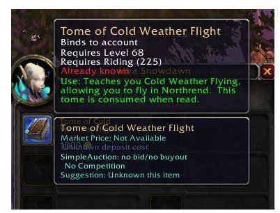 Tome of Cold Weather Flight