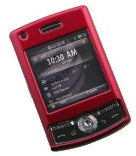 rubberized red -Samsung propel