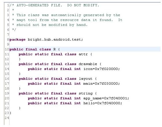 A Look Into Types of Files Used When Developing Your Own Google Android Apps