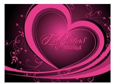 ai-vector-heart-graphics-pink-heart-with-vines