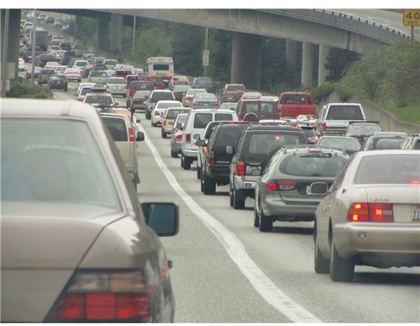 Telecommuters avoid the traffic and may be more productive.