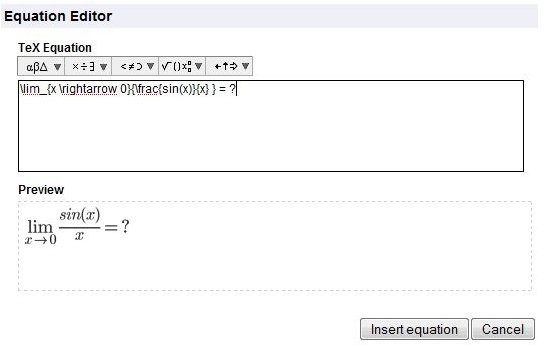 knol-equations