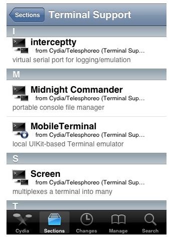 mobile terminal app