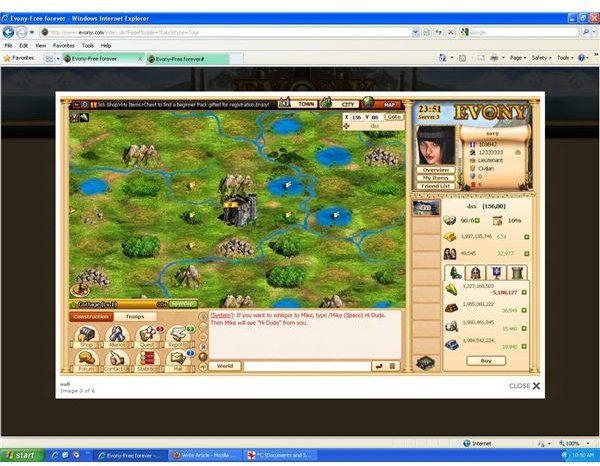 How to Play Evony Online and Game Guide with Basic Tips and Strategies to Help Build Your City's Population and Resources