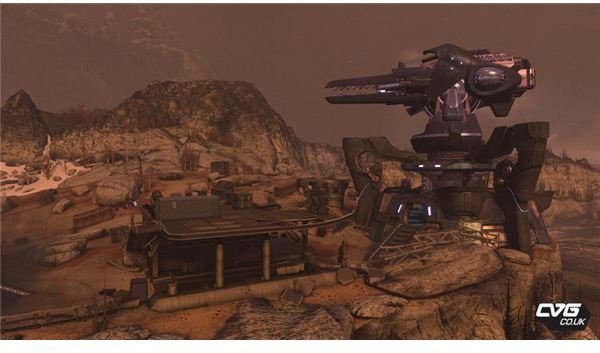 Halo Reach Firefight Maps - Outpost