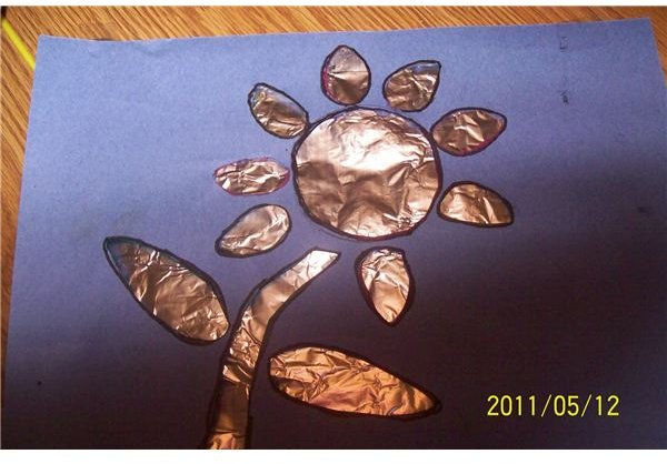 Stained Glass Spring Art Project for Preschool: Cute Crafts for Mother's Day or Easter