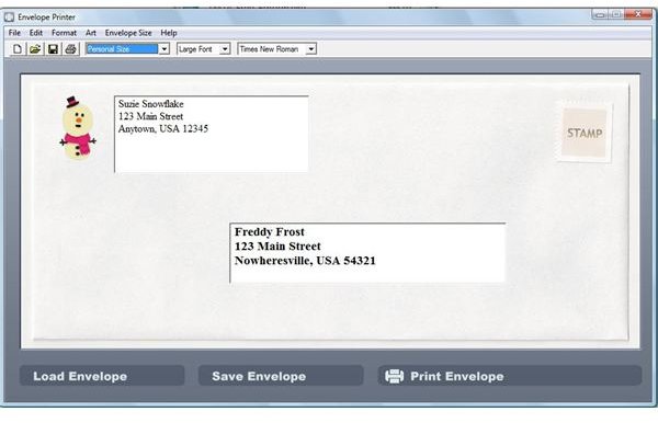 free envelope printing software for mac