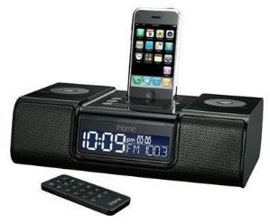 iHome iP9 Speaker Dock with Clock Radio for iPod and iPhone