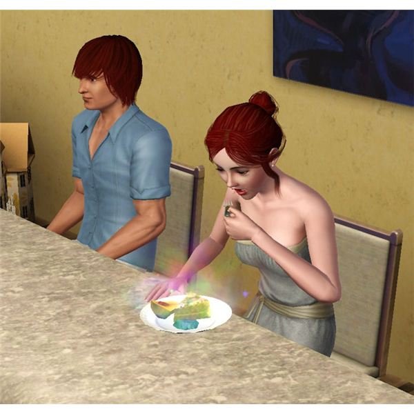 The Sims 3 Eating Ambrosia