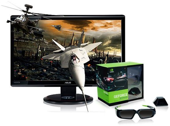 3D Monitor and Glasses