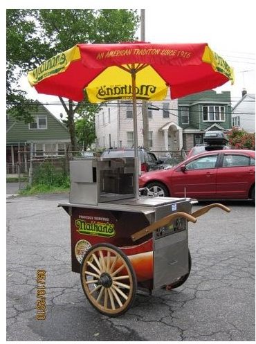 We could all open hot dog stands