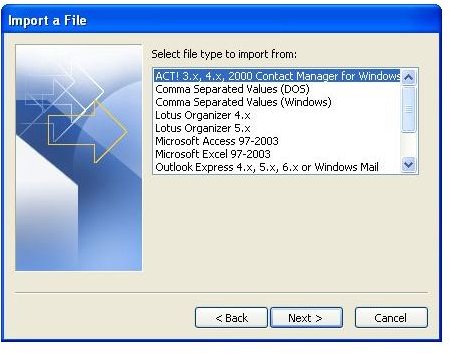 Retreiving old emails - Microsoft Outlook import function