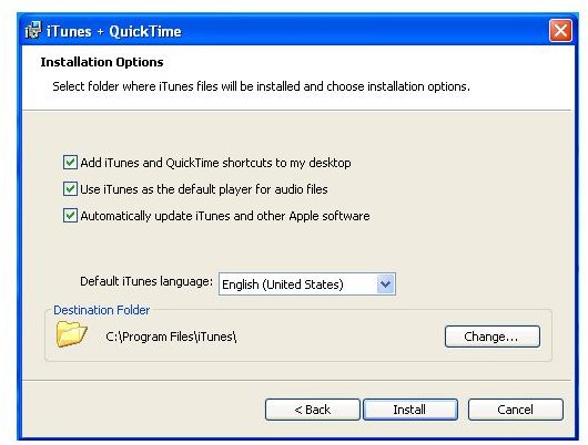 install itunes for windows