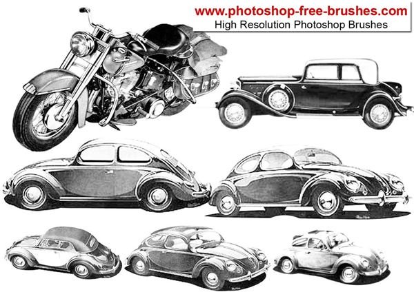 Find the Perfect Photoshop Car Brush: Six Free Downloads for Your DTP