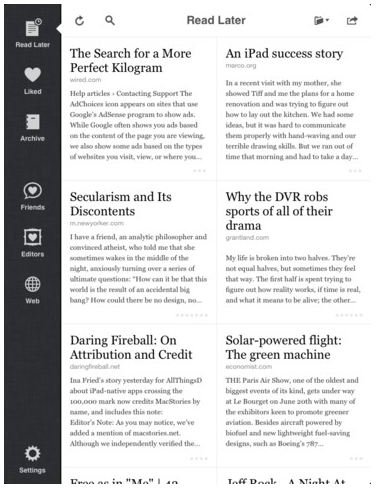 format instapaper