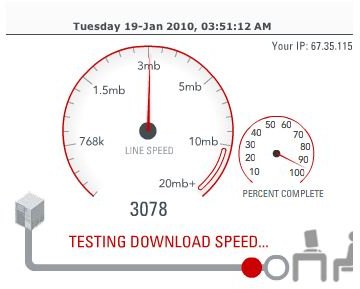 Internet Speedometer