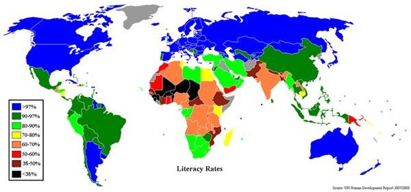 800px-World literacy map UNHD 2007 2008