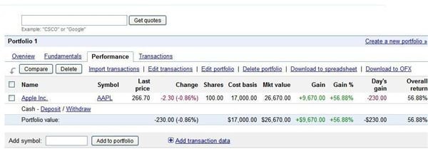 download yahoo finance portfolio