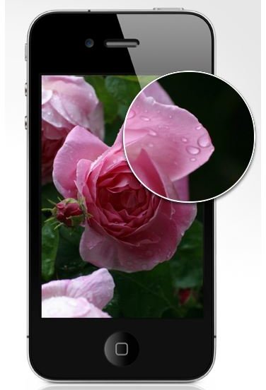 iphone 4 retina display