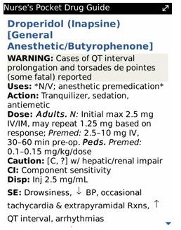 Nurse&rsquo;s Pocket Drug Guide 6th Edition (BlackBerry)