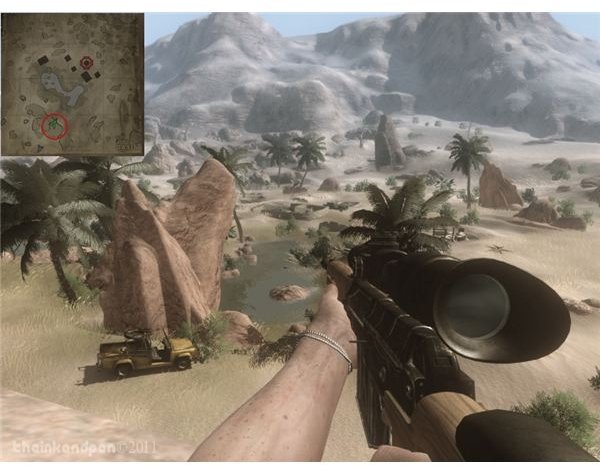 Far Cry 2 - Ideal Sniping Position