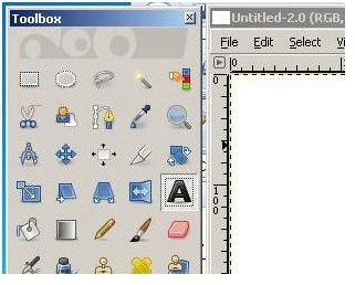GIMP Text Tool