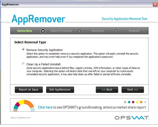 Removing Trial Spyware Program Using AppRemover