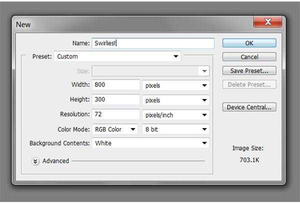 Settings for a Basic Banner