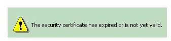 internet explorer help security certificate