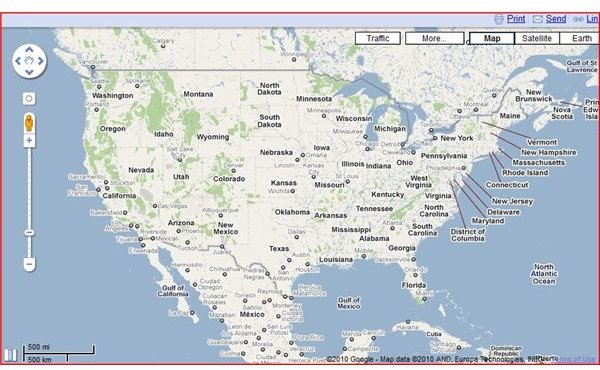 Google Maps DMT Ruler Icon